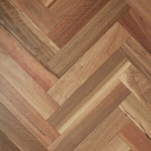 Spotted Gum Herringbone Brushed Matte Fiddleback 1200x1200